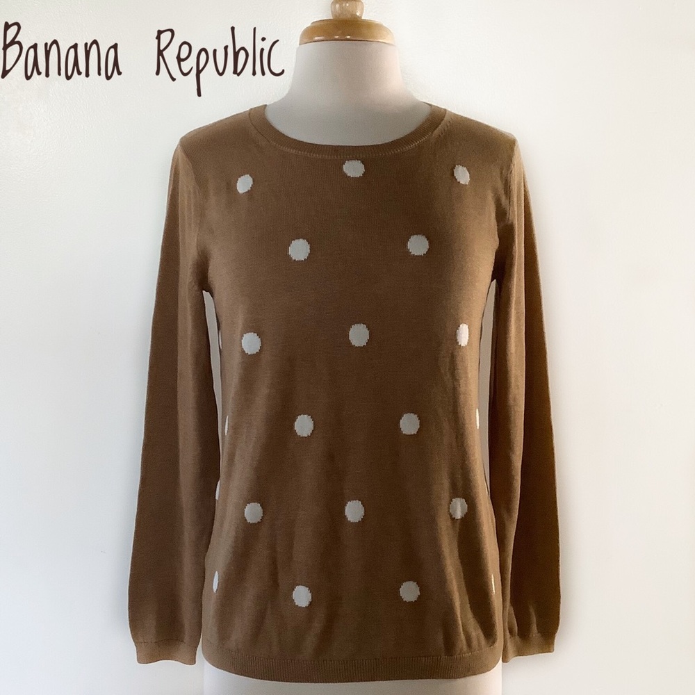 Banana Republic Factory Polka Dot Sweater NWT PM